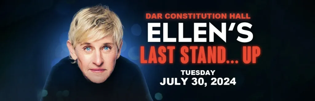 Ellen DeGeneres at DAR Constitution Hall