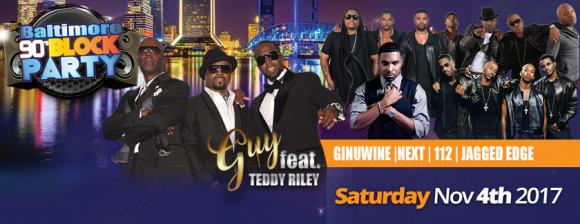 90s Block Party: Guy, Teddy Riley, Ginuwine & Jagged Edge